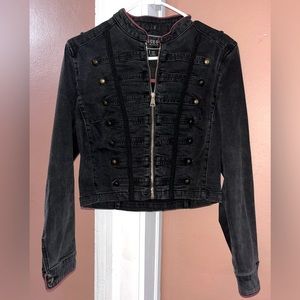 Black guess Jean jacket